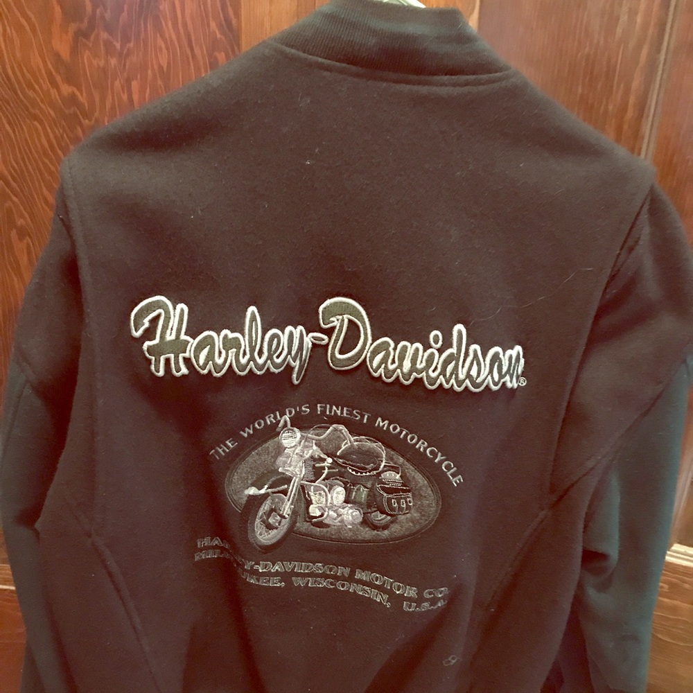 Harley Davidson wool jacket